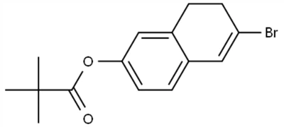 6-бром-7,8-дигідронафталін-2-іл півалат
